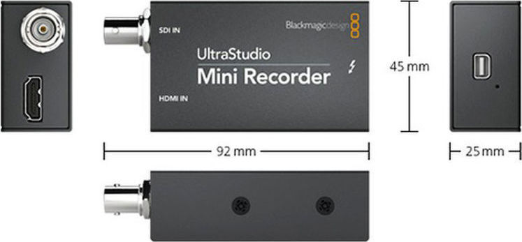 Ultrastudio recorder 3g карта видеозахвата blackmagic