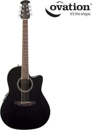 Ovation Ηλεκτροακουστική Κιθάρα Celebrity Standard Cutaway Black