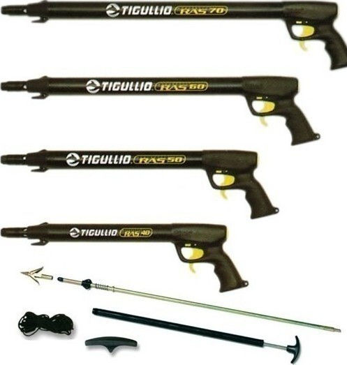 Tigullio Air Speargun Ras 90 R/P 90cm with Speeds