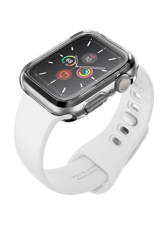 Spigen Ultra Hybrid Silicone Case with Glass Crystal Clear for Apple Watch 40mm