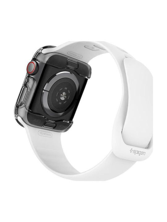 Spigen Ultra Hybrid Silicone Case with Glass Crystal Clear for Apple Watch 40mm