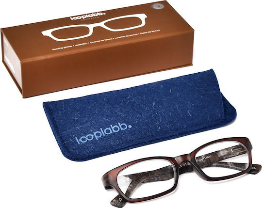 Looplabb Vertigo Ll05 Γυναικεία Γυαλιά Πρεσβυωπίας +3.50 σε Καφέ χρώμα