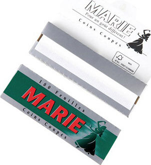 Marie Double Slim Χαρτάκια Στριφτού Τσιγάρου Slim Διπλό 100 φύλλα 1τμχ