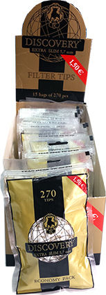Discovery Economy Pack Extra Slim 270 Φιλτράκια 15τμχ