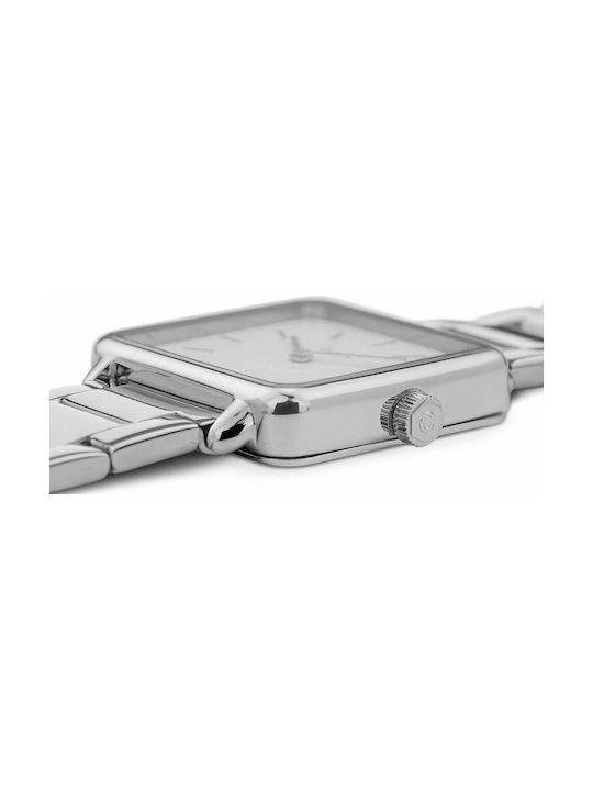 Cluse La Garconne Uhr mit Silber Metallarmband