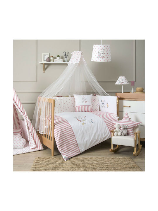 Funna Baby Kids Fabric Single Ceiling Light E27 Baby Vip White 60W 30x26cm