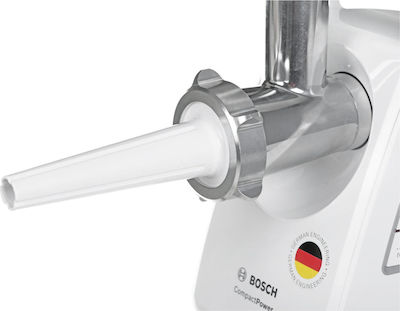 Bosch Μηχανή Άλεσης Κιμά 1900W Λευκή