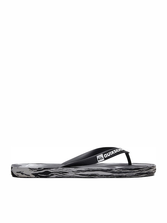 Quiksilver Molokai Marled Men's Flip Flops Gray