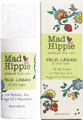 Mad Hippie 24h Feuchtigkeitsspendend Creme Gesicht Tag mit Aloe Vera 30ml