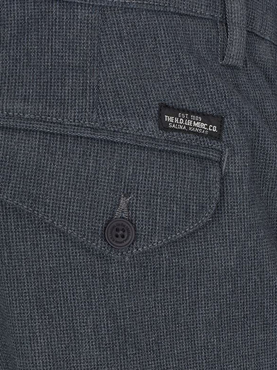 Pantaloni Chino cu Croială Slim Gri