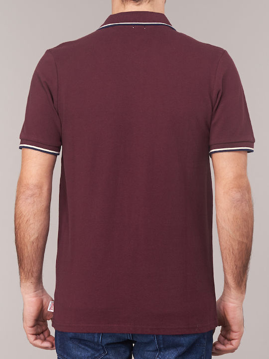 Lonsdale Lion Polo T-shirt OXBLOOD 110629