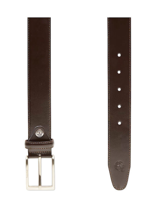 Timberland Men's Leather Belt Brown