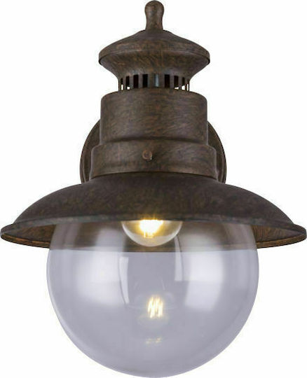 Globo Lighting Sella Wandmontierte Außen-Hutleuchte E27 IP44