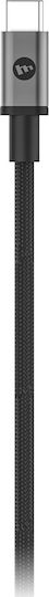 Mophie Braided USB 2.0 Cable USB-C Male - USB-C 60W Black 1.5m