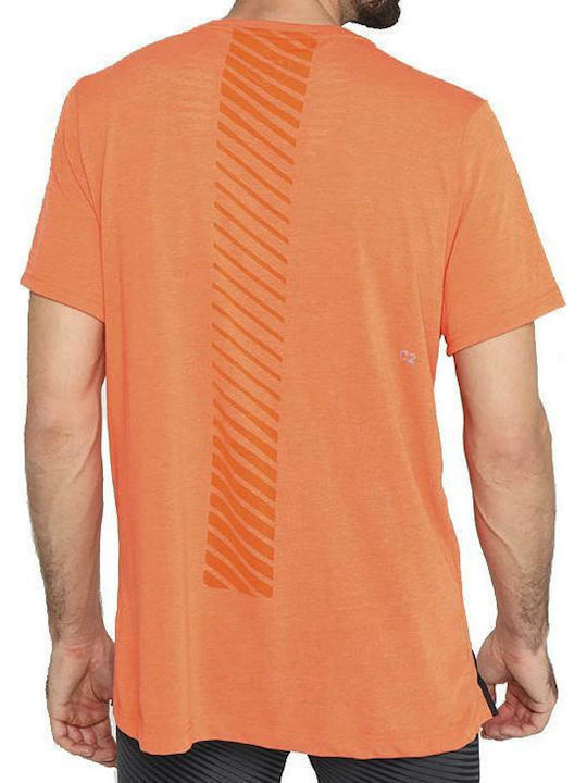 ASICS Gel-Cool Herren T-Shirt Kurzarm Orange