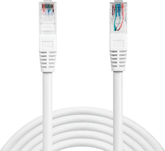 Sandberg U/UTP Cat.6 Ethernet Network Cable 10m White 1pcs