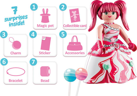 Playmobil EverDreamerz Starlin Candy World pentru 7+ ani ani 70387
