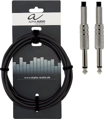 Alpha Audio Cable 6.3mm male - 6.3mm male 6m (190.005)