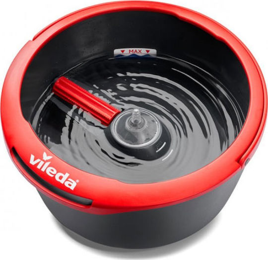 Vileda Spin & Clean Περιστρεφόμενη Παρκετέζα 161821
