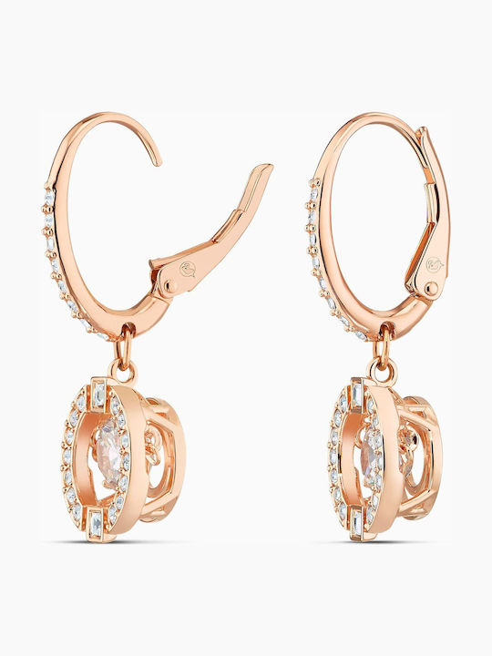 Swarovski Sparkling Dance Stone Earrings Gold Plated with Stones