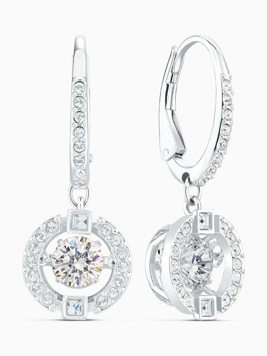Swarovski Sparkling Dance Stone Σκουλαρίκια Κρεμαστά με Πέτρες