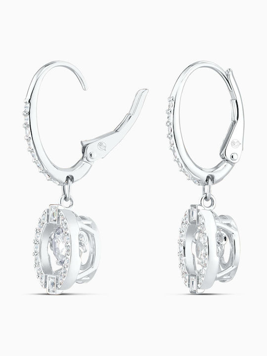 Swarovski Sparkling Dance Stone Σκουλαρίκια Κρεμαστά με Πέτρες