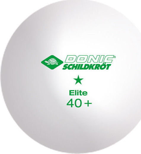 Donic Elite 608511 Μπαλάκια Ping Pong 1-Star 6τμχ