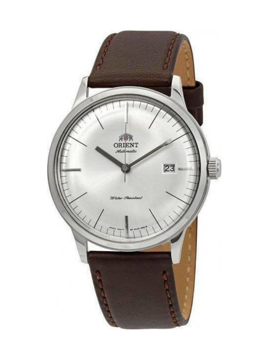 Orient Watch Battery with Brown Leather Strap FAC0000EW0