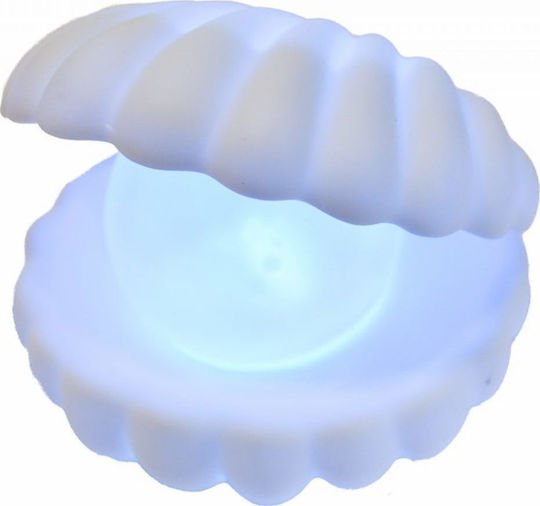 Luna Kinder Dekorative Lampe Muschel Weiß