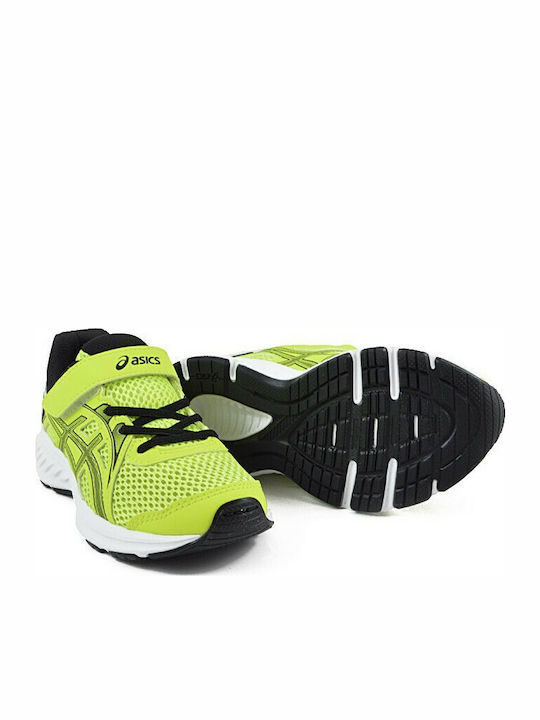 YLW Αθλητικά Παιδικά Παπούτσια Running με Σκρατς Κίτρινα