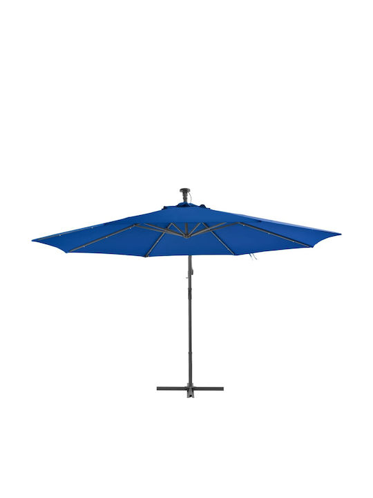 Hanging Circular Aluminum Blue Parasol Φ3.5m