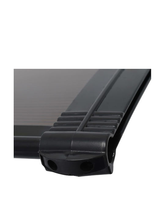 vidaXL Polycarbonate Door / Window Canopy Roof P120xW100cm