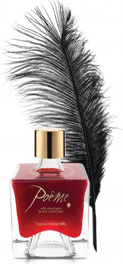 Bijoux Indiscrets Poeme Body Painting Loțiune de Masaj cu Parfum Căpșuni sălbatice 50gr