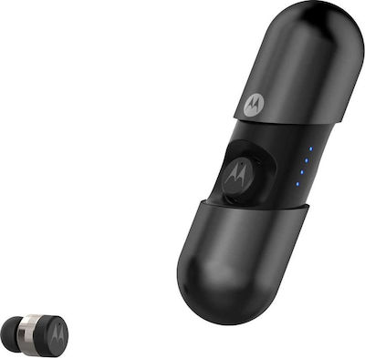 Motorola VerveBuds 400 Bluetooth Handsfree Căști cu Carcasă de Încărcare Negrα