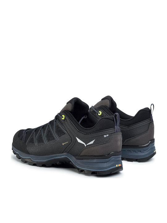 Salewa MTN Trainer GTX Men's Waterproof Hiking Shoes with Gore-Tex Membrane Black