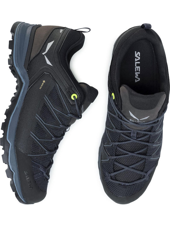 Salewa MTN Trainer GTX Men's Waterproof Hiking Shoes with Gore-Tex Membrane Black