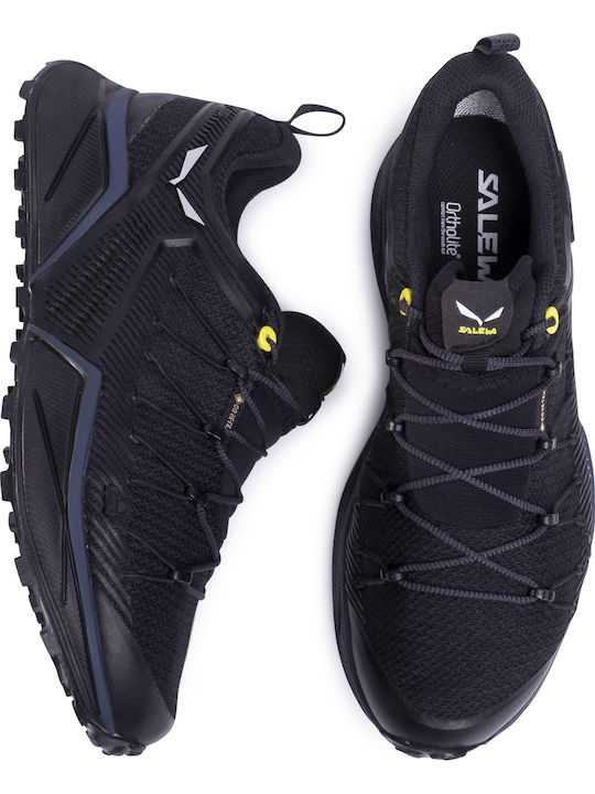 Salewa Dropline GTX Men's Waterproof Hiking Shoes With Gore-Tex Membrane Black
