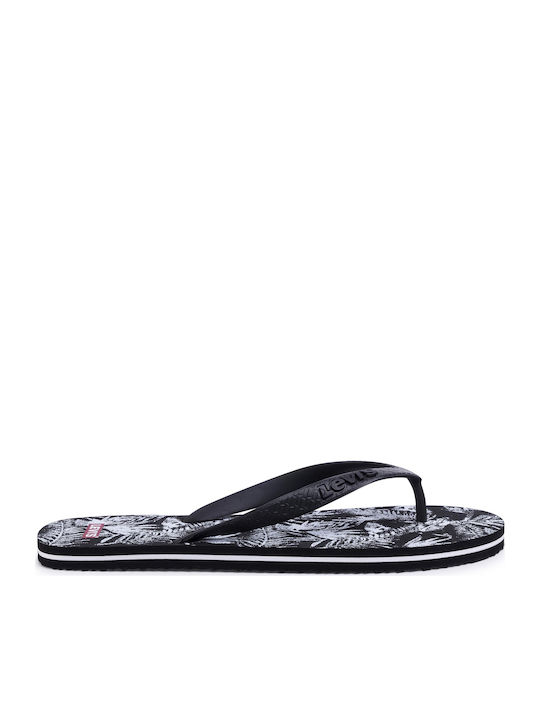 Levi's Dixon 2.0 Herren-Flip-Flops Schwarz