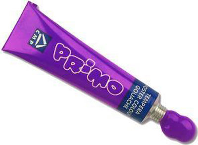 Primo Tempera Τέμπερα Ζωγραφικής Violet 400 σε Σωληνάριο 12ml