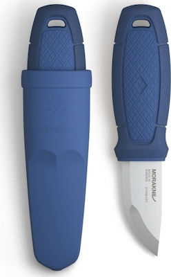 Morakniv Eldris Neck Kit Messer Blau mit Klinge aus Rostfreier Stahl in Scheide