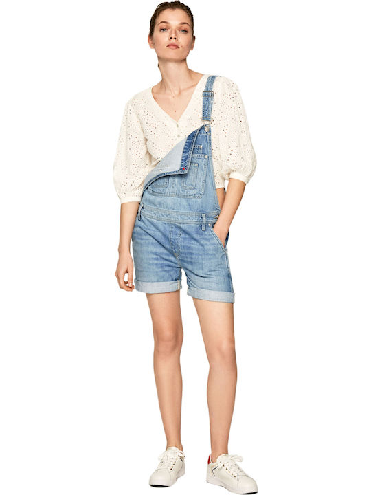 Claudie Women's Monochrome Short Sleeve Shirt White