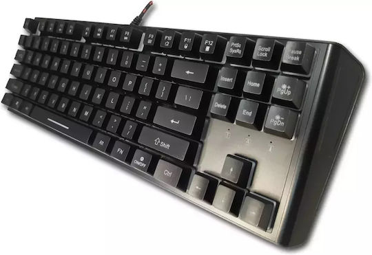 Factory ZYG-900 Gaming Πληκτρολόγιο με RGB φωτισμό (Αγγλικό US)