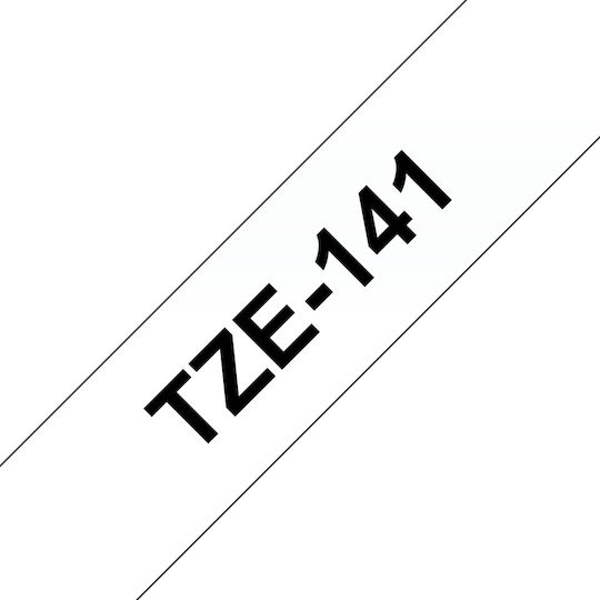 Brother Label Maker Tape 8m x 18mm in Transparent Colour Compatible with Brother TZe/TZ