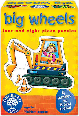 Kids Puzzle Big Wheels for 3++ Years 20pcs Orchard