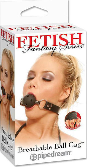 Pipedream Fetish Fantasy Series - Breathable Ball Gag Φίμωτρο σε Μαύρο Χρώμα