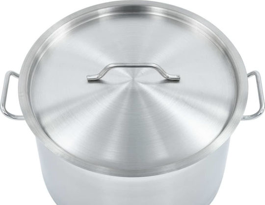 vidaXL Tiefer Edelstahl-Topf 32Es / 40cm
