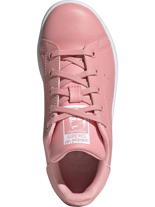 Adidas Παιδικά Sneakers Stan Smith Ανατομικά Glow Pink / Glow Pink / Cloud White