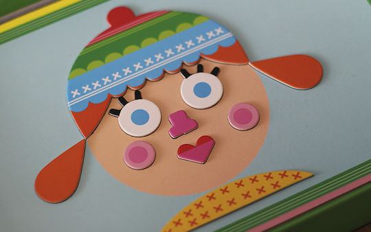 Apli Kids Μαγνητικό Παιχνίδι Κατασκευών Portraits Design για Παιδιά 3+ Ετών