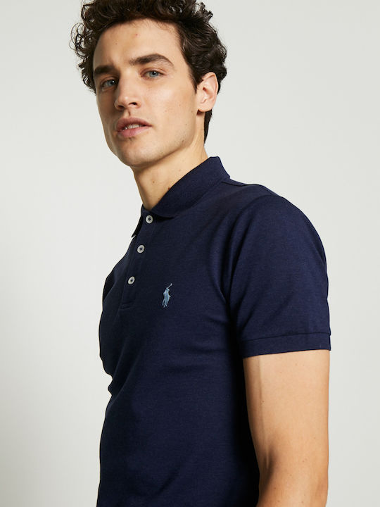 Ralph Lauren Men's Short Sleeve Blouse Polo Navy