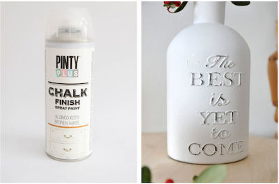 Pinty Plus Chalk Finish Paint Spray Chalk Broken White 400ml